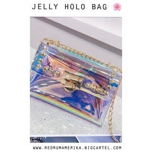 Jelly Holo CrossBody Bag